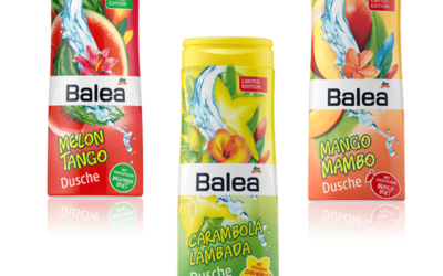 Balea Sommerduschen: Carambola Lambada, Mango Mambo & Melon Tango