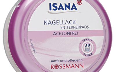 ISANA Nagellackentfernerpads Acetonfrei (sfmbox)