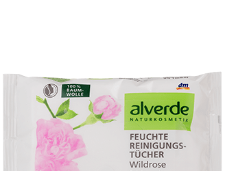 alverde Feuchte Reinigungstücher Wildrose