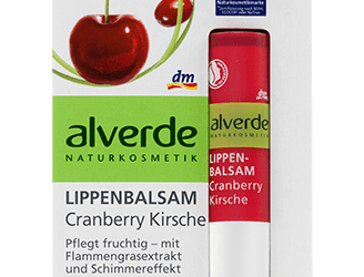 alverde Lippenbalsam Cranberry-Kirsche