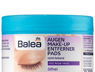 Balea Augen Make-Up Entferner Pads ölfrei