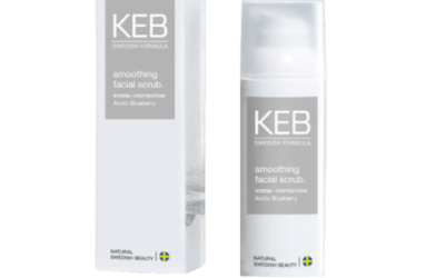 KEB Skincare smooting facial scrub.