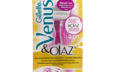 Gillette Venus & Olaz Sugarberry 5-Klingen-Rasierer