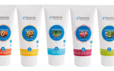 benecos Shower Gel Melisse, Aloe Vera, Aprikose & Holunderblüte, Sanddorn & Orange, Granatapfel & Rose