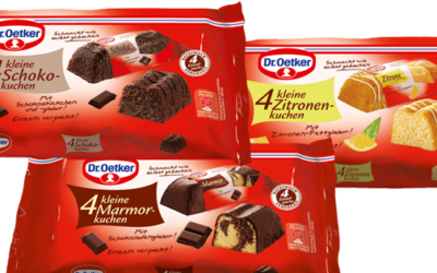 Dr. Oetker Kleine Rührkuchen Schoko, Marmor & Zitrone