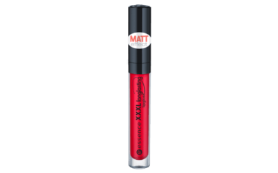 essence XXXL longlasting lipgloss matt effect 07 silky red