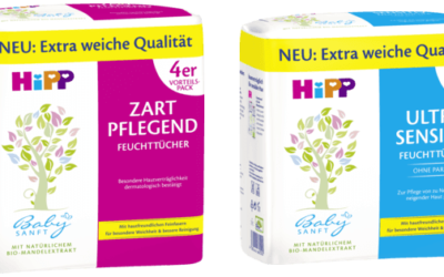 HiPP Babysanft Feuchttücher Zart Pflegend & Ultra Sensitiv