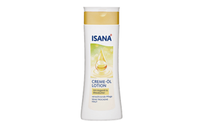 ISANA Creme-Öl Lotion Arganöl & Sheabutter