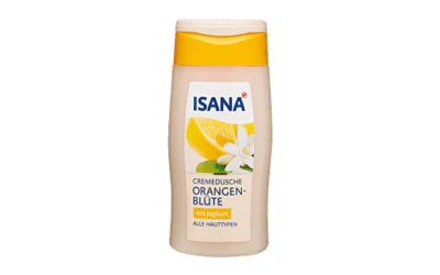 ISANA Cremedusche Orangenblüte