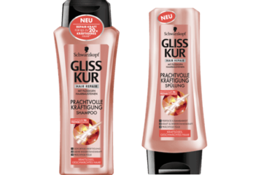 Gliss Kur Prachtvolle Kräftigung Shampoo & Spülung