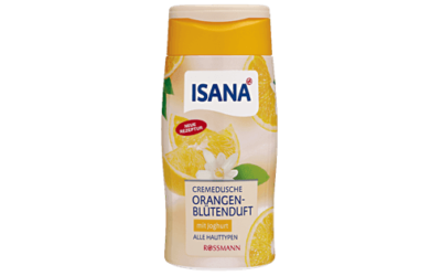 ISANA Cremedusche Orangenblüten-Duft