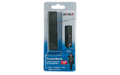 Store.it Powerbank 2.600 mAh
