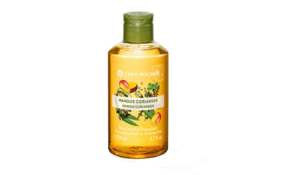 Yves Rocher Mango Coriander, Raspberry Peppermint und Coconut Bath & Shower Gel