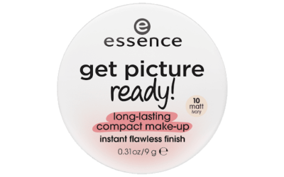 essence get picture ready! long-lasting compact make-up 10 matt ivory