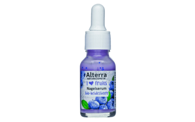 Alterra i ♥ fruits Nagelserum Bio-Heidelbeere & Nagelöl mit Apfelduft