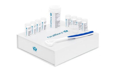 Oralflora Fresh Breath Kit, Mundspülung und Zahnbürsten weiß/schwarz weich