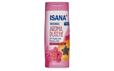 ISANA Aromadusche Papaya & Hibiskus