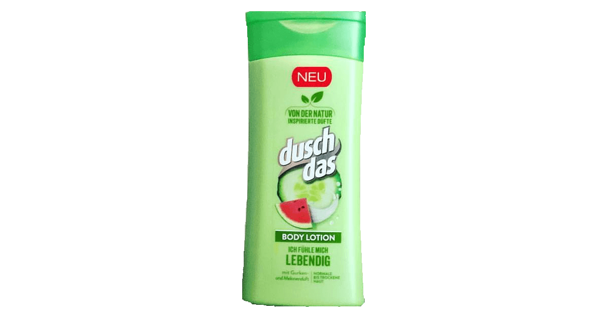 duschdas Bodylotion Ich fühle mich lebendig