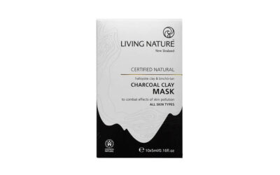 Living Nature Charcoal Clay Mask | Presse