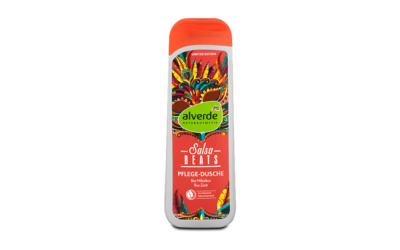 alverde Salsa-Beats Pflegedusche Bio-Hibiskus & Bio-Zimt