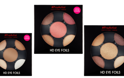 Freedom Makeup #ProArtist Eye Foils HD Burnt, HD Metallics 2, HD Matte Bare und HD Metallics 1