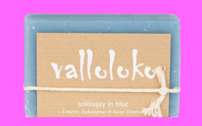 valloloko soliloquy in blue Hand- und Körperseife