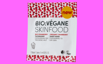 BIO:VEGANÉ Organic Cranberry Sheet Mask