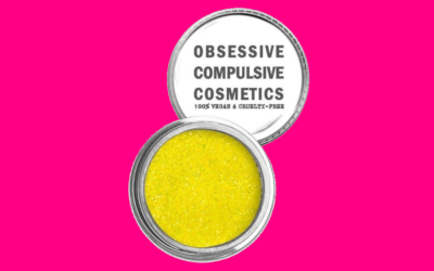 Obsessive Compulsive Cosmetics Loose Glitter Neon Yellow