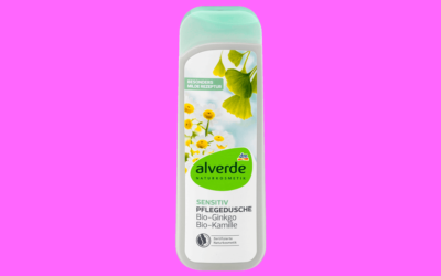 alverde Sensitiv Duschgel Bio-Ginkgo Bio-Kamille