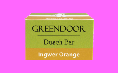 Greendoor Duschbar Ingwer Orange