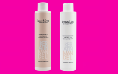 Jean&Len Keratin Mandel Repair Shampoo und Conditioner