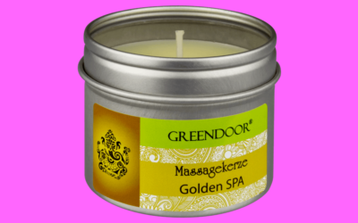 Greendoor Massagekerze Golden SPA