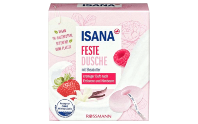 ISANA Feste Dusche Erdbeere und Himbeere