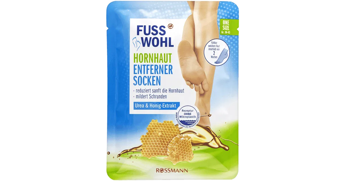 fusswohlhornhautentfernersocken