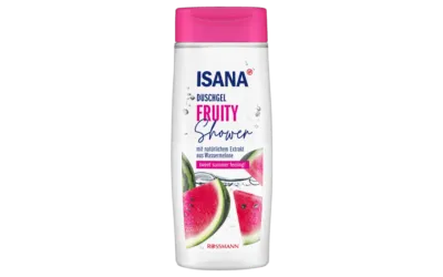 ISANA Fruity Shower sweet summer feeling!