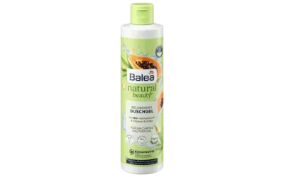 Balea natural beauty Belebendes Duschgel Hanf und Papaya & Pflegendes Duschgel Mandel und Kirschblüte