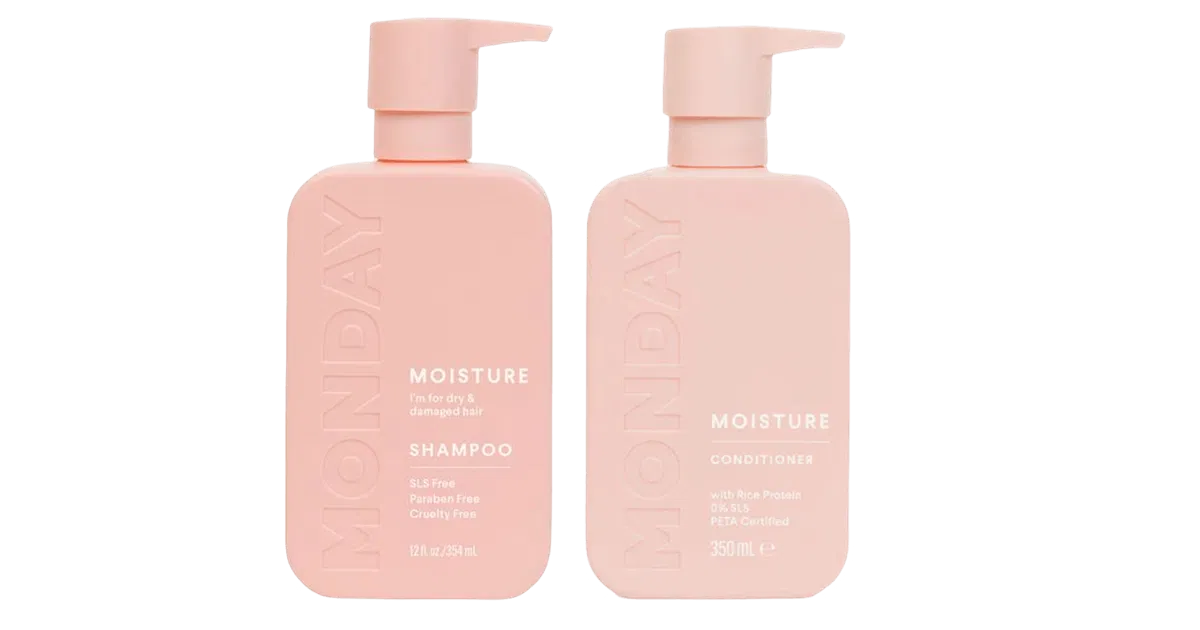 mondayhaircaremoistureshampooconditioner