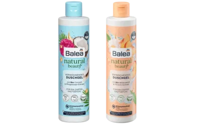 Balea natural beauty Erfrischendes Duschgel und Verwöhnendes Duschgel