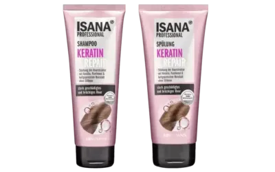 ISANA Professional Keratin & Repair Shampoo und Spülung