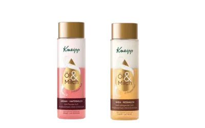 Kneipp 2-Phasen-Ölbad Argan & Hafermilch und Shea & Reismilch