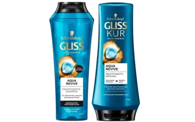 Gliss Kur Aqua Revive Shampoo und Spülung