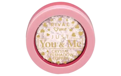 Rival loves me Just You & Me Crystal Eyeshadow Topper und Cosmosphere Eyeshadow Topper 02 meta-rose