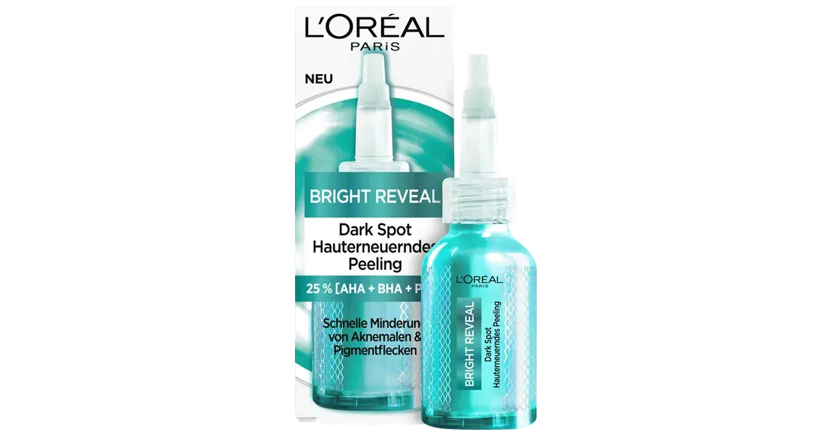 lorealparisbrightrevealdarkspothauterneuerndespeeling