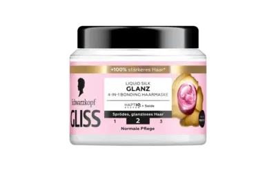 Schwarzkopf Gliss Kur Liquid Silk 4-in-1 Haarmaske