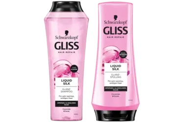 Schwarzkopf Gliss Kur Liquid Silk Shampoo und Conditioner