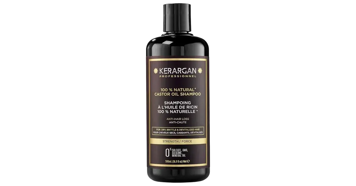Kerargan 100% Natural Castor Oil Shampoo
