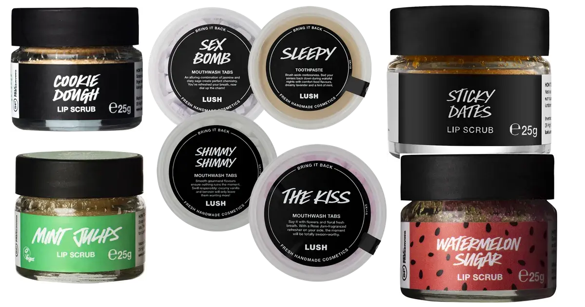 Neue Lush-Produkte für gepflegte Zähne & Lippen | Presse