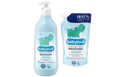 babylove Kopf bis Fuß Waschgel Sensitiv