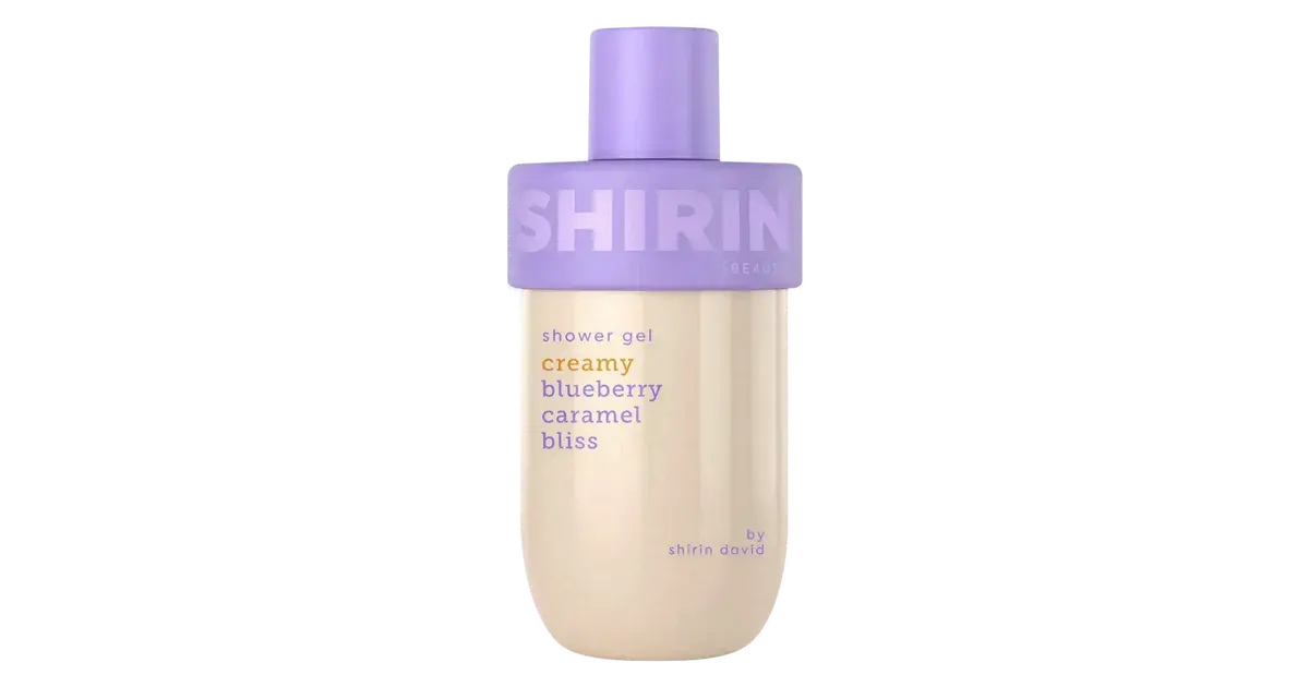 Shirin Beauty Creamy Blueberry Caramel Bliss shower gel