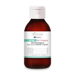 Bielenda Dr Medica Acne Dermatologisches Anti-Akne Gesichts-/Dekolleté-/Rückentonikum, Mischhaut, Fettige & Akne Haut, Alkoholfreies Gesichtswasser, 250 ml